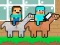 Joc Noob vs Pro HorseCraft en línia