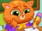 Joc Lovely Virtual Cat At School en línia
