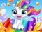 Joc Glitter Unicorn Dress Up Girls en línia