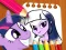 Joc Equestria Girls Coloring Book en línia