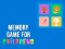 Joc Memory Game for Childrens en línia