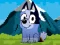 Joc Bluey dog pixal en línia