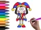 Joc Pomni Coloring Time en línia