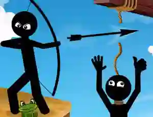Joc Bow Master Stickman Hero en línia