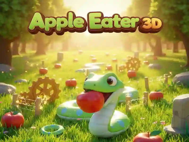 Joc Apple Eater 3d en línia