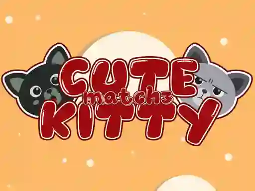 Joc Cute Kitty Match 3 en línia