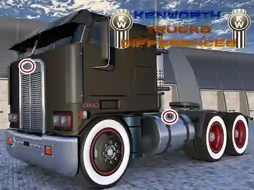 Joc Kenworth Trucks Differences en línia
