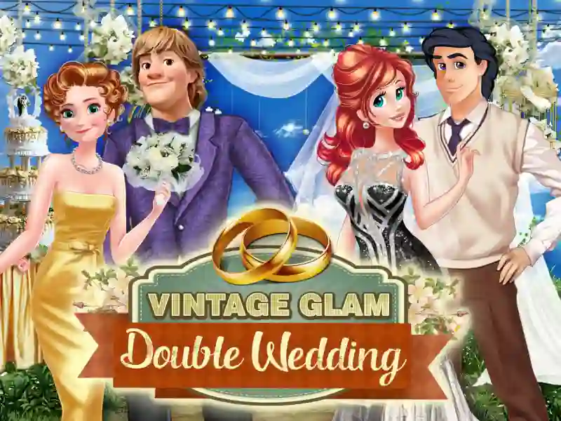 Joc Vintage Glam: Double Wedding en línia
