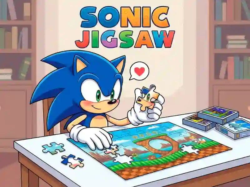 Joc Sonic Jigsaw en línia