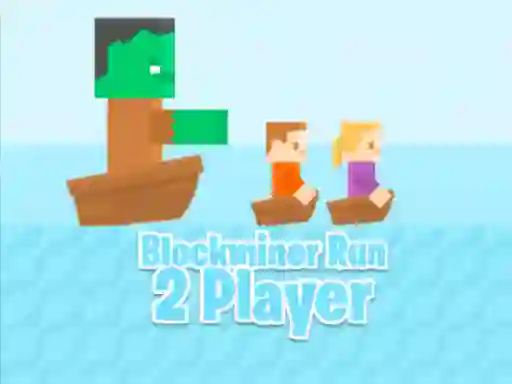 Joc Blockminer Run  2 player en línia