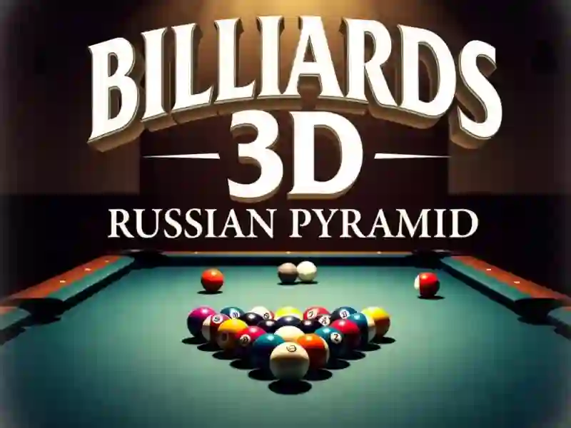 Joc Billiards 3D Russian Pyramid en línia