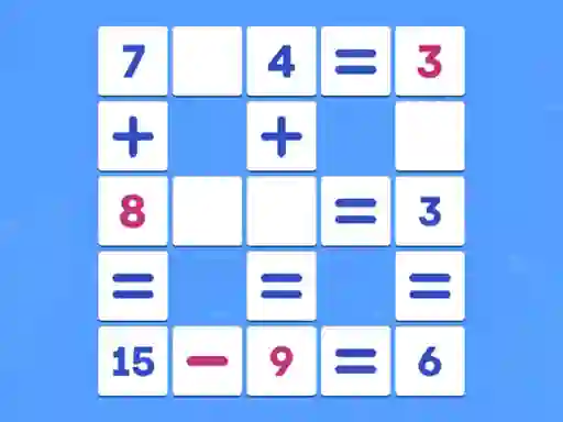 Joc Mathematical Crossword en línia