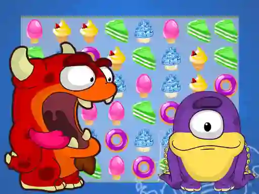 Joc Candy Monster Match 3 en línia