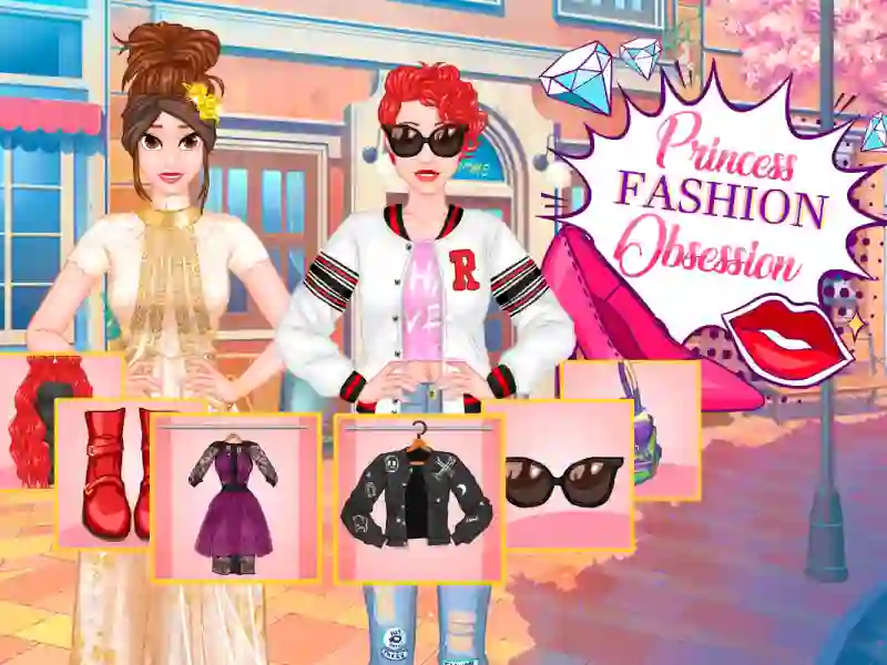 Joc Princess Fashion Obsession en línia