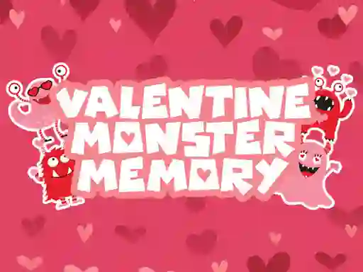 Joc Valentine Monster Memory en línia