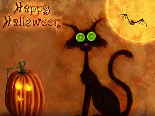 Joc Happy Halloween 2020 Puzzle en línia