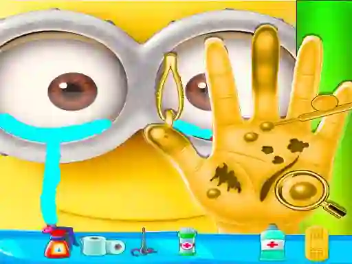 Joc Minion hand doctor en línia