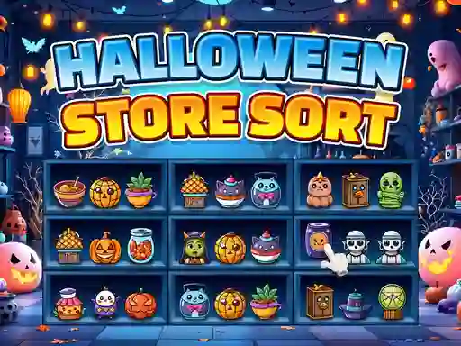 Joc Halloween Store Sort en línia
