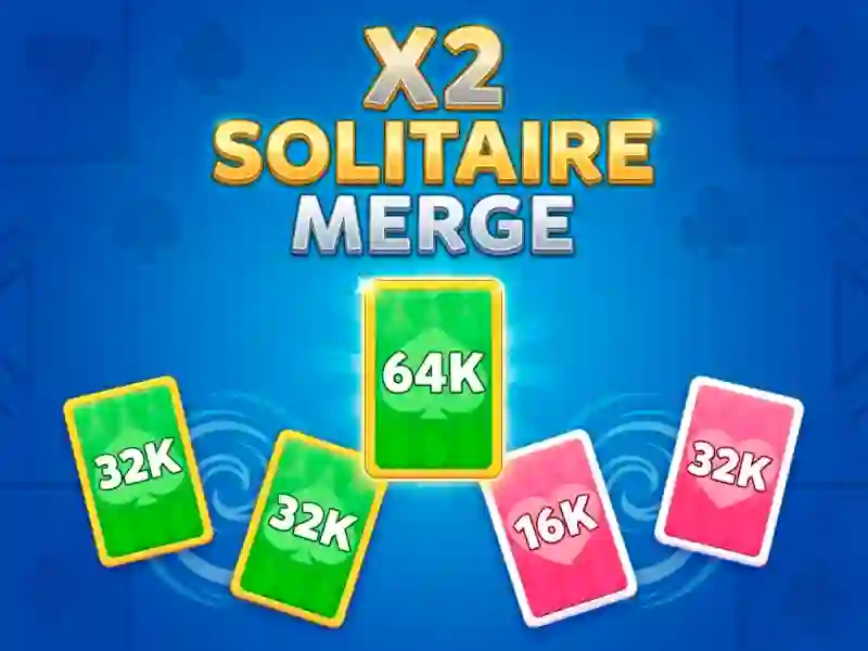 Joc X2 Solitaire Merge en línia