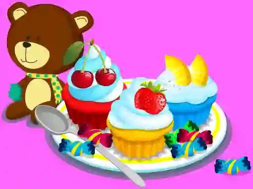 Joc Cooking Colorful Cupcakes en línia