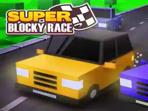 Joc Super Blocky Race en línia