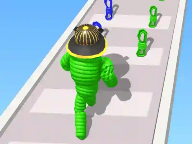 Joc Rope-Man Run 3D en línia