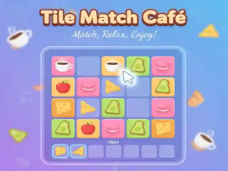 Joc Tile Match Cafe en línia