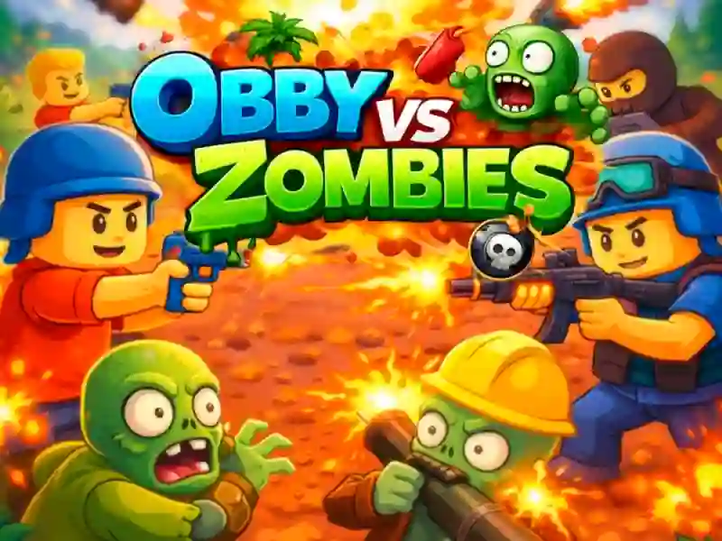 Joc Obby vs Zombies en línia