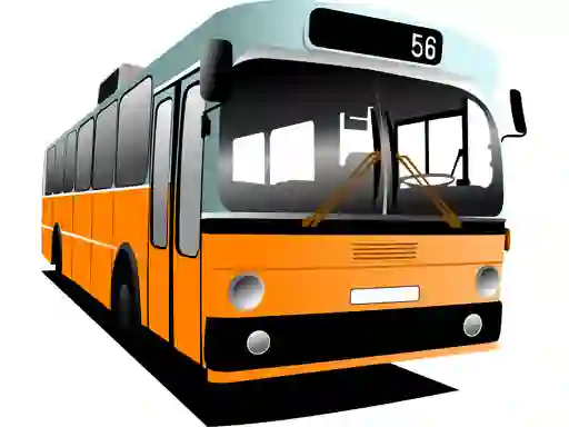 Joc Cartoon Bus Puzzle en línia