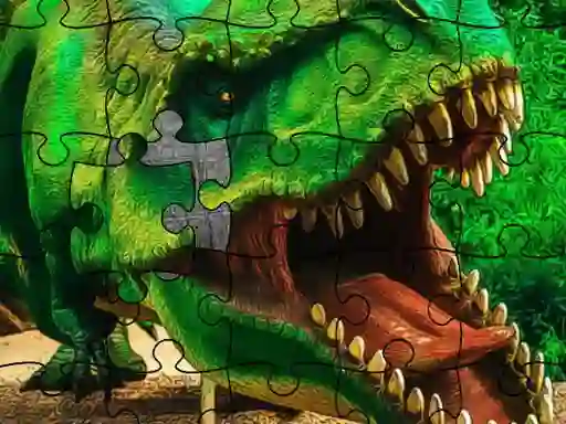 Joc Dino Park Jigsaw en línia