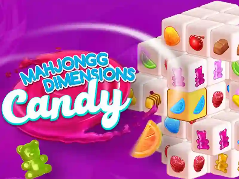 Joc Candy 3D Mahjong en línia