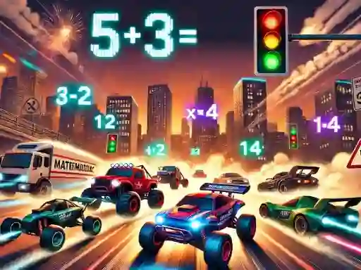 Joc Mathematics Racing en línia