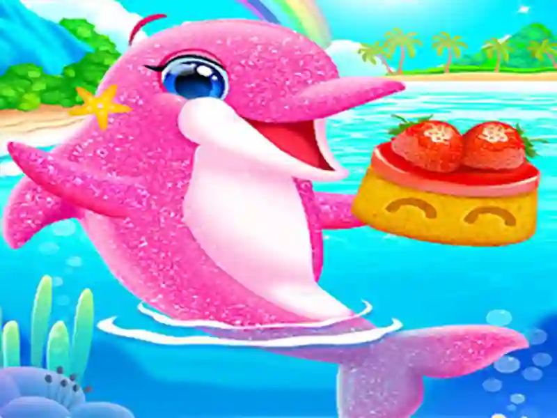 Joc My Twin Dolphin Baby Care en línia