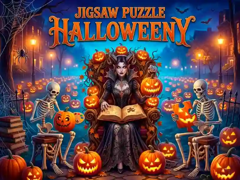 Joc Jigsaw Puzzle Halloweeny en línia