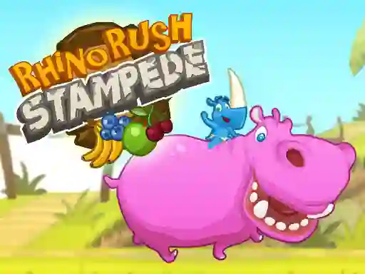 Joc Rhino Rush Stampede en línia