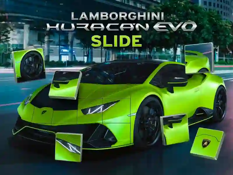 Joc Lamborghini Huracan Evo Slide en línia