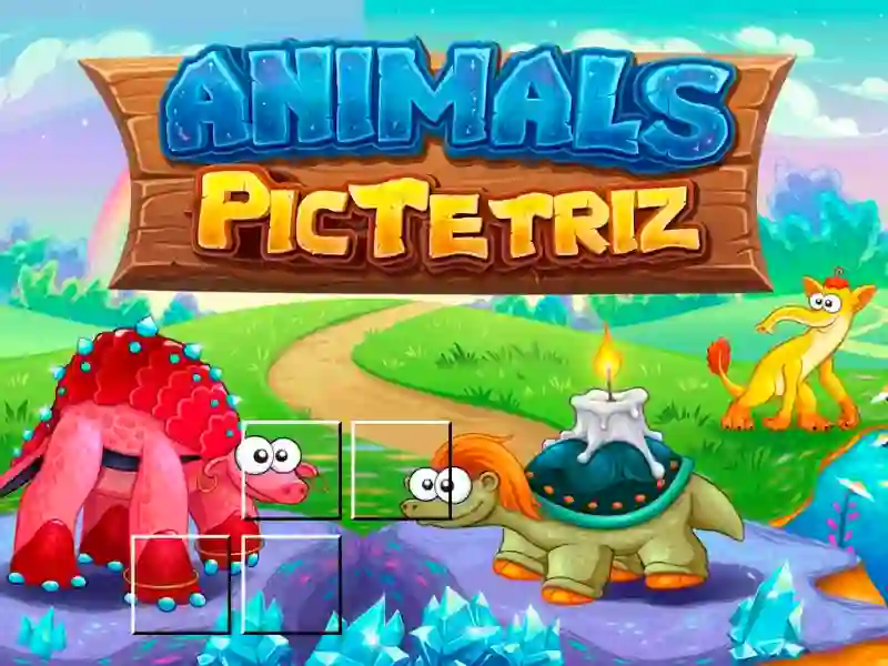 Joc Animals Pic Tetriz en línia
