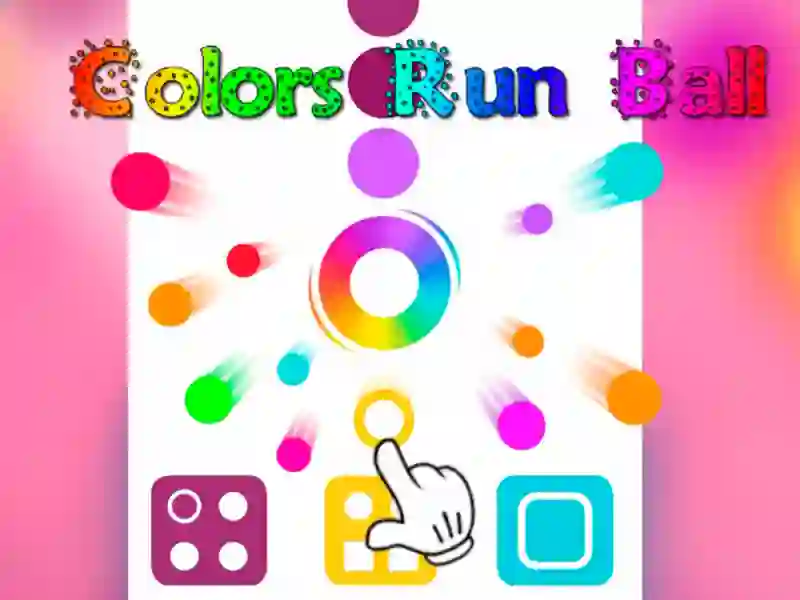 Joc Colors Run Ball en línia