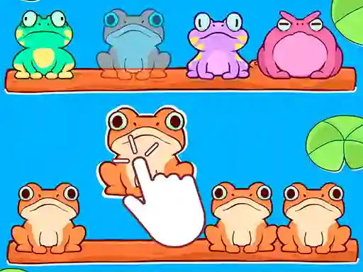Joc Sorting frogs en línia