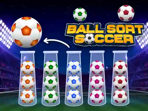 Joc Ball Sort Soccer en línia