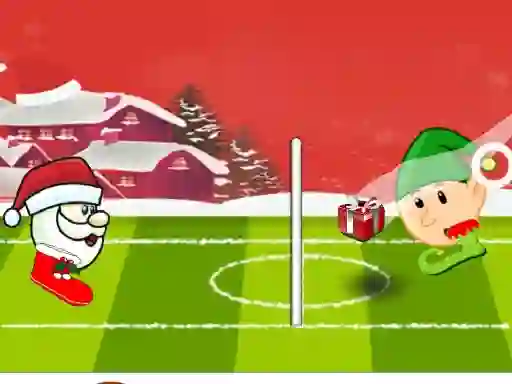 Joc Santa winter head soccer en línia