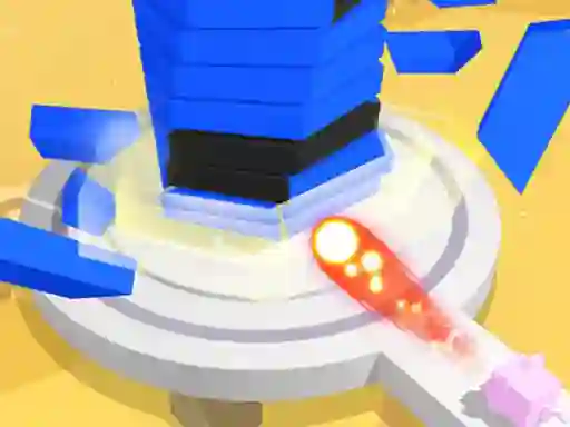 Joc Stacky Tower Break 3D en línia