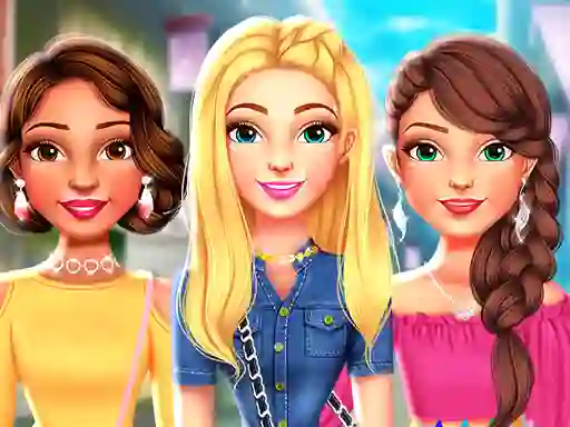 Joc BFFs Trendy Squad Fashion en línia