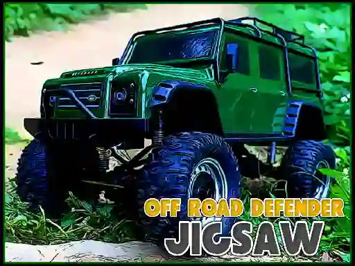 Joc Off Road Defender Jigsaw en línia