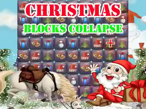 Joc Christmas Blocks Collapse en línia