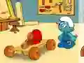 Joc The smurfs handy`s car en línia