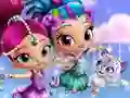 Joc Shimmer and Shine Dress up en línia