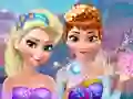 Joc Anna & Elsa Makeover en línia