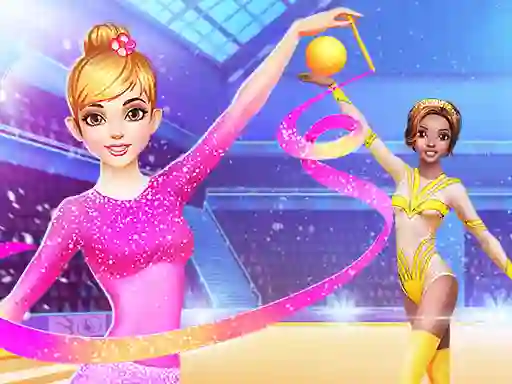 Joc Gymnastics Girls Dress Up Game en línia