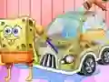 Joc Spongebob Car Cleaning en línia
